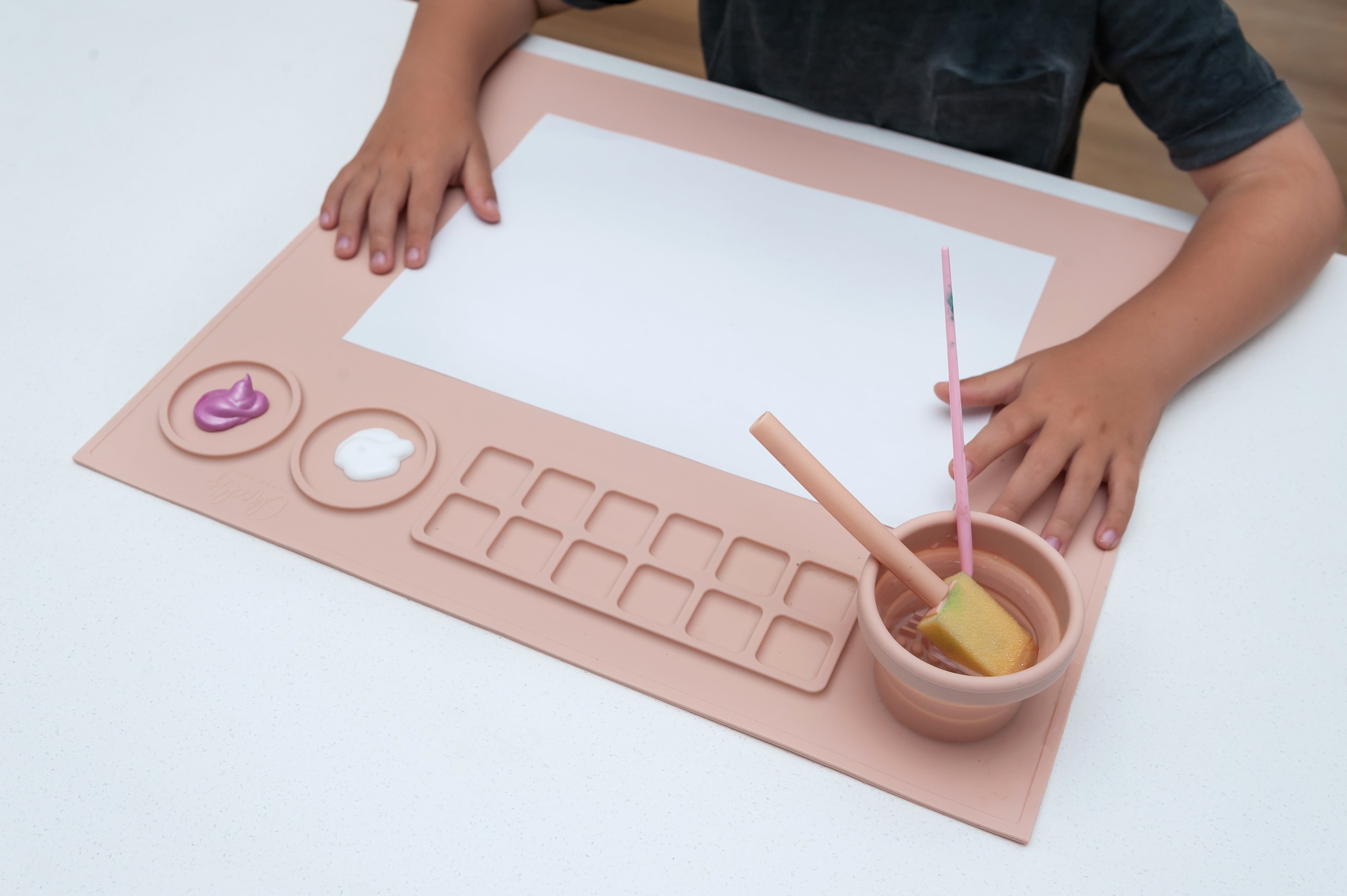 Kid's Craft Mat — Currently Loving Guide